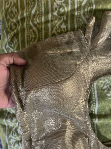 Golden Sequin Blouse