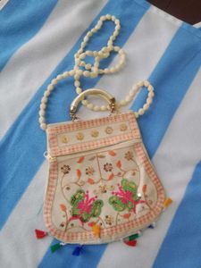 Embroidered Handbag