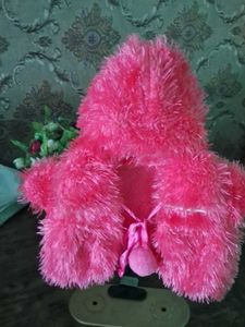 Pink Fuzzy Bolero Shrug