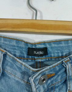 High Waisted Blue Jeans