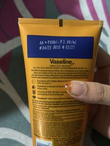 Vaseline SPF 50 Sunscreen