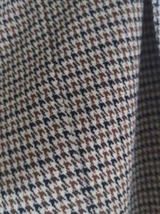 Houndstooth Split Hem Pants