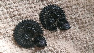 Black Statement Earrings