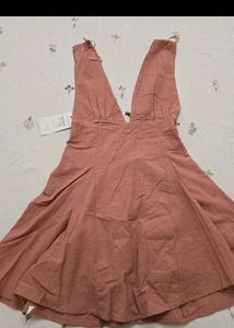 NEW WITH TAG - Zara Pink Sleeveless Dress