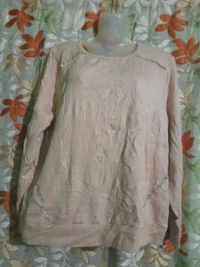 Peach Long Sleeve Top