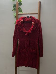 Red Comfortable Dress