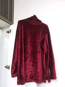 Stylish Velvet Top For Winters