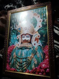 Beautiful Khatu Shayam Baba Photo Frame