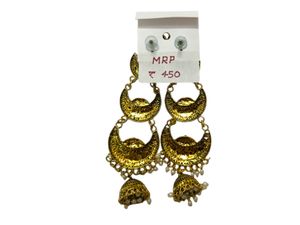 New Long Earrings With Tag