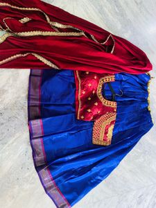 Blue Lehenga Choli