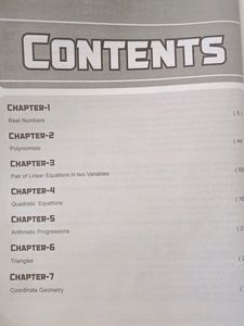 Class 10 Udaan Mathematics Part 1&amp;2 Pw