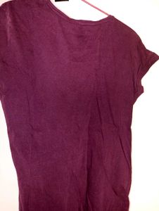 Maroon Palm Tree Graphic Tee