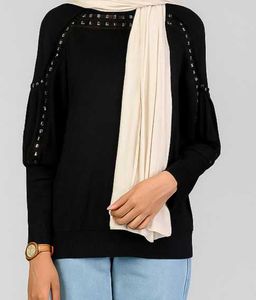 Black Embellished Top