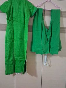 Green Embroidered Indian Top