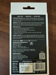 New Furr Charcoal Nose Strips from Peesafe