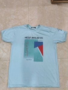 Light Blue Graphic Tee