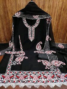 Black Suit Dress Material