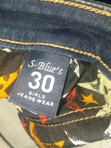 Ripped Wide Leg Jeans
