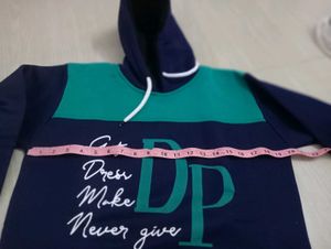 girls Stylish woolen Hoodie
