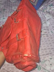 Red Hand Bag...