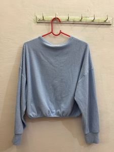 Blue Crop Top - Slay The Day