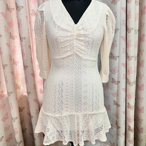 Ivory Lace Dress