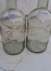 Glass Water Bottle Set Of 2 And Beautiful Box