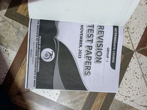 CA Inter Revision Test Paper Both Group
