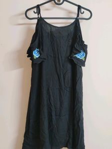 Off Shoulder Dress Above Knee