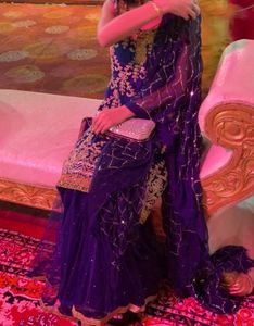 Elegant Blue &amp; Gold Kurta Set