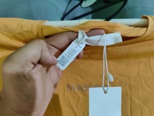 Brand Logo Detail Pure Cotton Tshirt