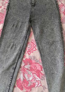 Acid Wash Denim Jeans