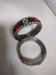 Brown Glass Bangles
