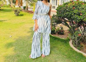 Tie-Dye Palazzo Kurta Set