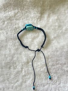 Blue Stone Hand Bracelet