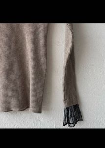 Black Mesh Detailing Top