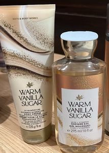 Bath & Body Works Warm Vanilla Sugar Set