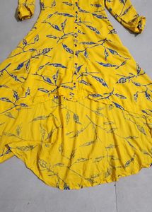 Sunshine Assymetric Midi Dress