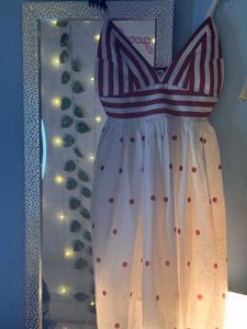 Red Polka Dot Mini Dress
