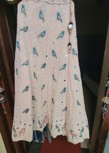 Party Wear Lehnga Light Pink