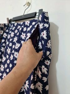 Floral Print Skirt