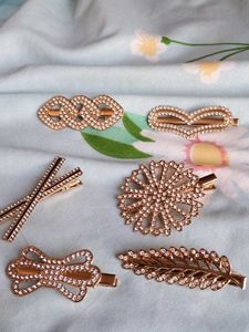 Sparkling Hair Clip Set