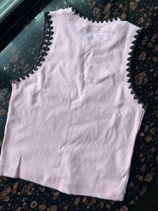 Cute pink tank top