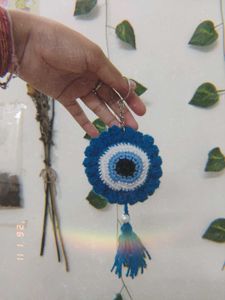 Crochet Evil Eye Keychain🧿