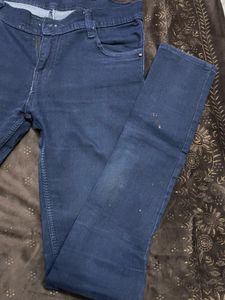 Dark Blue Denim Jeans