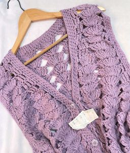 Pinterest Crochet Lavender Vest B