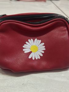 Red Daisy Fanny Pack
