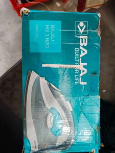 Steam Iron - Blue &amp; White