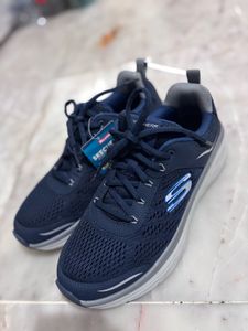 Skechers Men Navy Blue D'Lux Walker Air CooledMemo