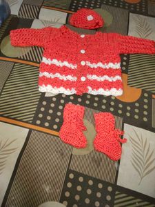 Handmade Crochet Baby Set
